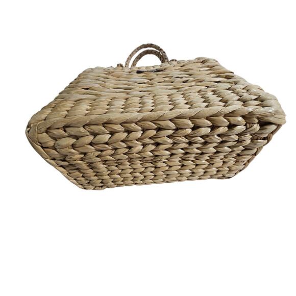 Sanjani Wicker Hand woven tote- Closet Clean Out! - Picture 5 of 5